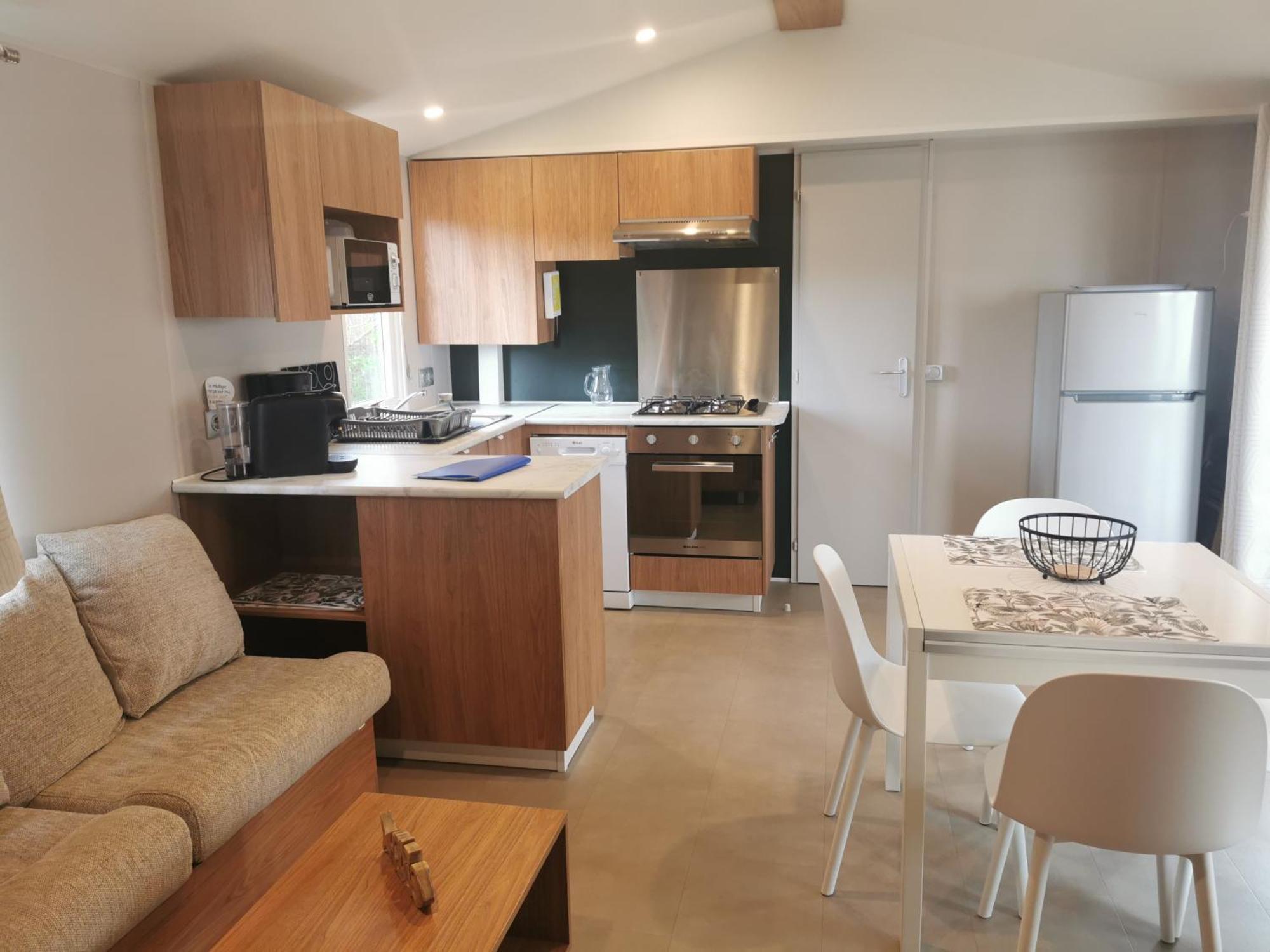 Mobilhome Vue Ocean La Costa Breizha กีเบอรง ภายนอก รูปภาพ